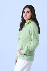 Velour Pullover Hoodie - Brackets