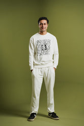 Embroidered Sweatshirt - Brackets