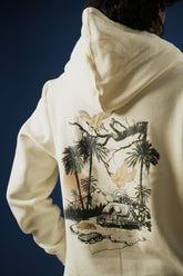 Hoodie With Digital Print - Brackets