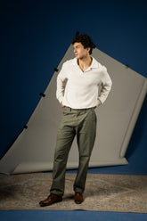 V-Neck Sweater - Brackets