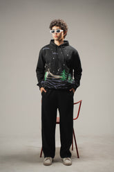 Screen Printed Hoodie - Brackets