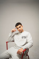 Embroidered Sweatshirt - Brackets