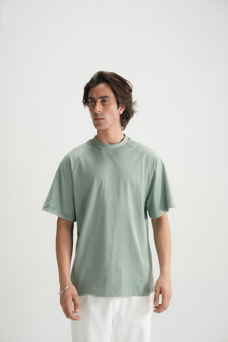 Sage Green T-Shirt - Brackets