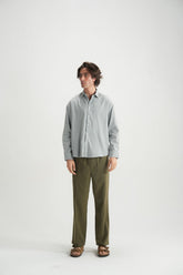 Pastel Green Classic Shirt - Brackets