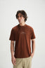 Rustic Brown Graphic Tee - Brackets