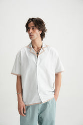 Barely Blue Resort Shirt - Brackets