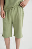 Aspen Green Terry Shorts - Brackets