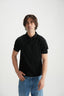 Jet Black Jacquard Polo