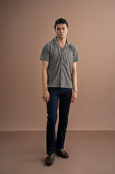 Resort Collar Shirt - Grey