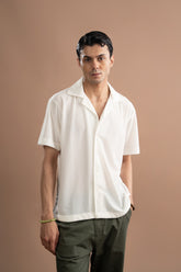 Resort Collar Shirt - White