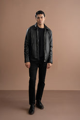 Leather Jacket - Black
