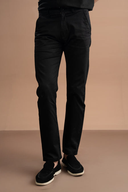 Black Chino pants