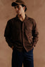 Long Sleeve Utility Shirt - Brown