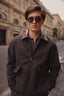 Grey Wool Twill Jacket