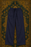 Navy Linen Trouser