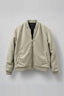Sage Green Suede Bomber Jacket