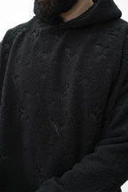 Sherpa Embroidered Hoodie