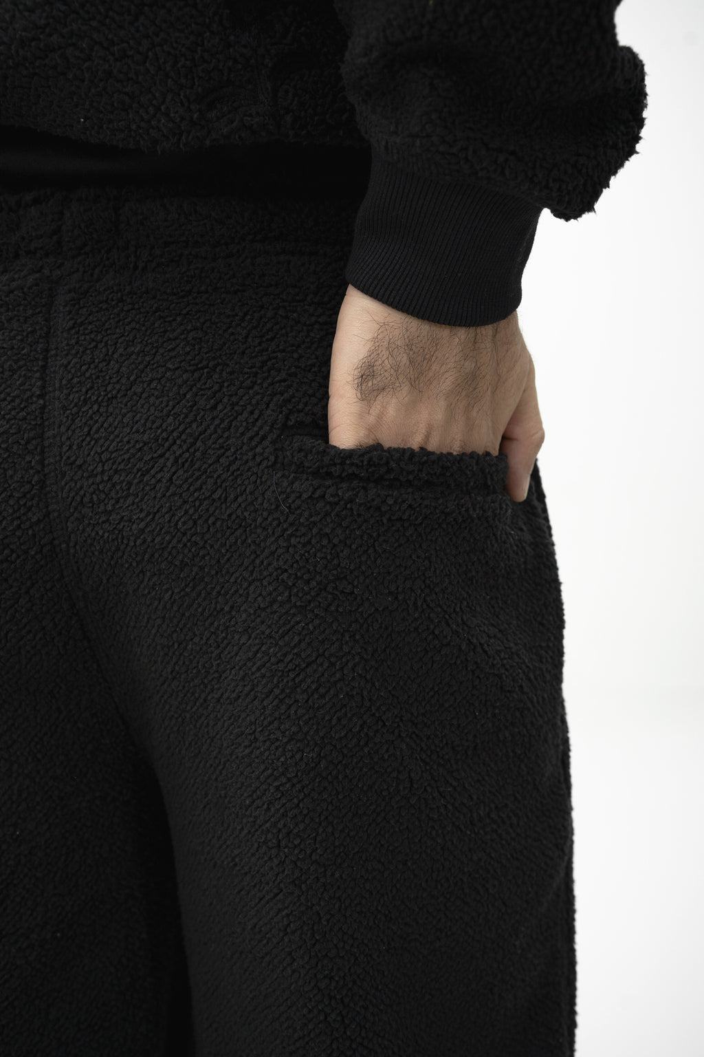 Sherpa Embroidered Hoodie