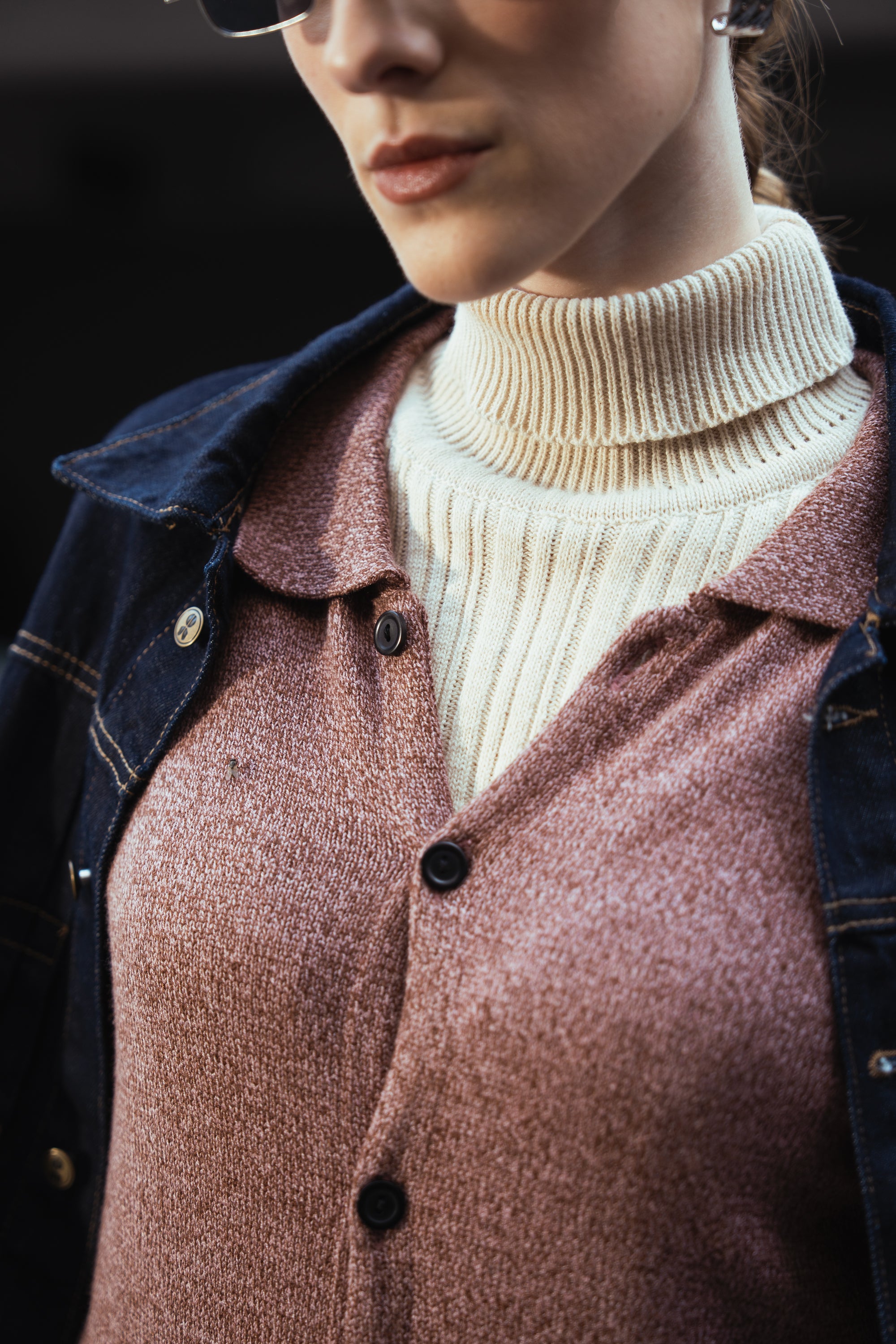 Knitted Cardigan - Women