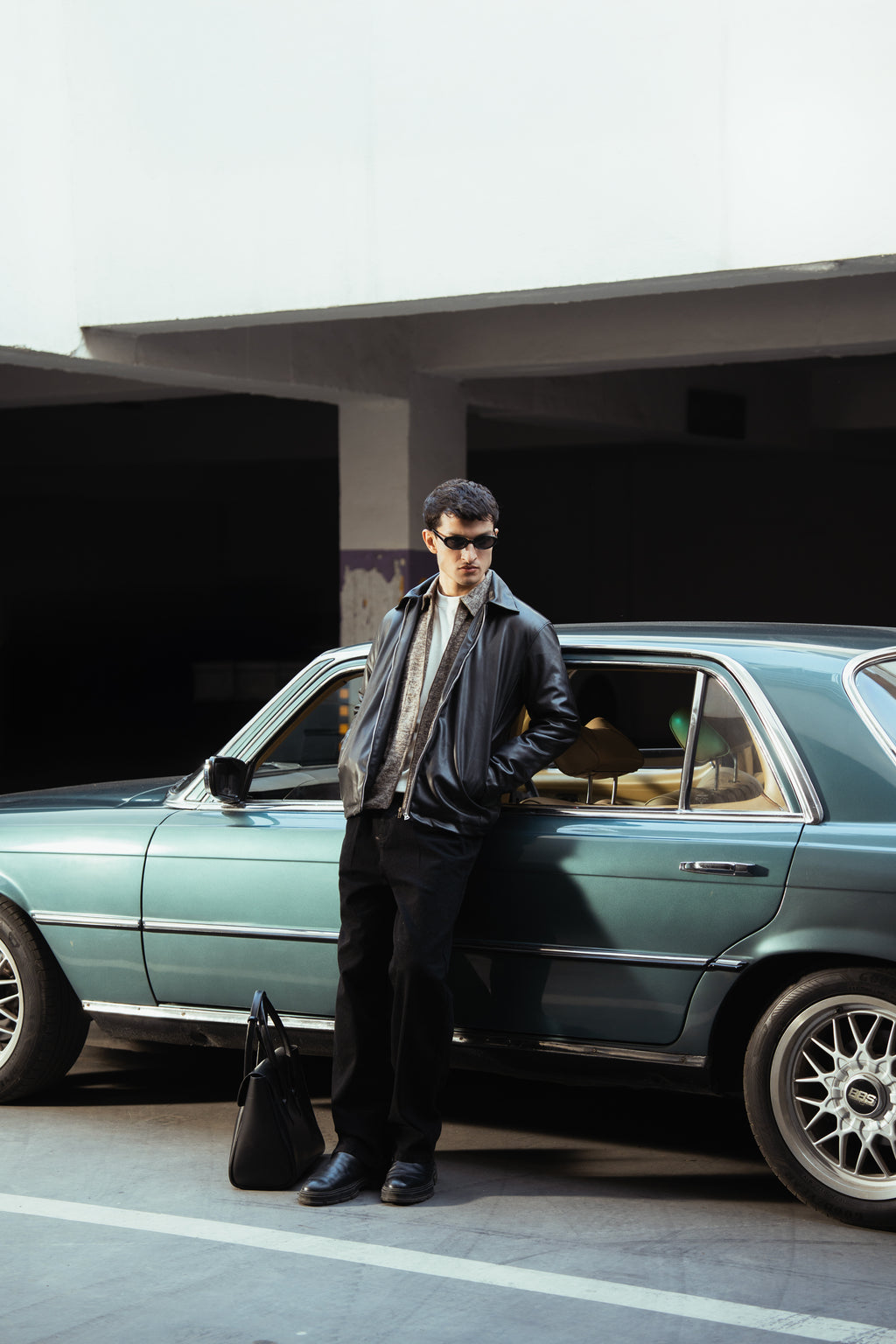 Leather Jacket - Black