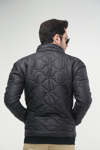 PUFFER JACKET WITH BADGE - Brackets