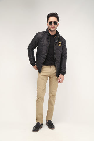 PUFFER JACKET WITH BADGE - Brackets