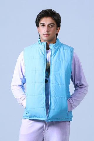 Sleeveless Puffer Jacket - Brackets