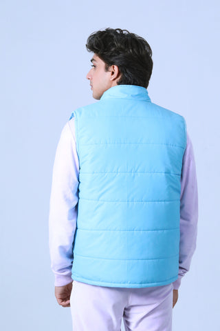 Sleeveless Puffer Jacket - Brackets