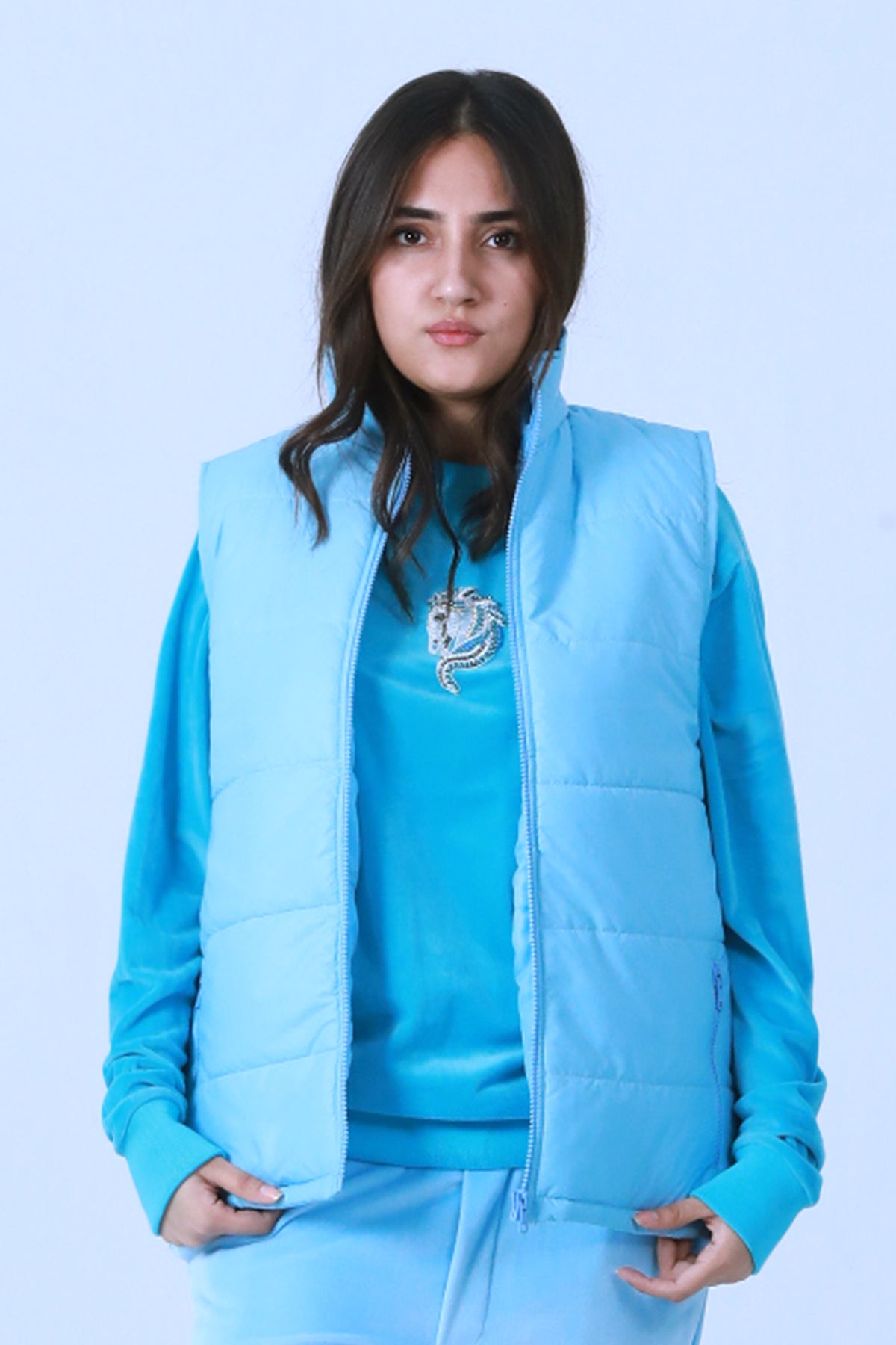 SLEEVELESS PUFFER JACKET