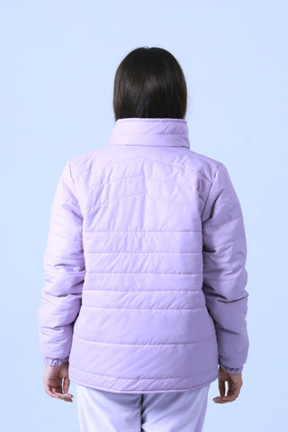 Lilac Puffer Jacket - Brackets