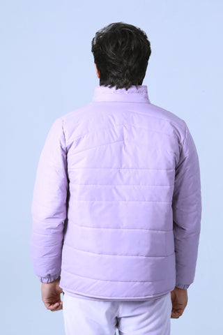 Lilac Puffer Jacket - Brackets