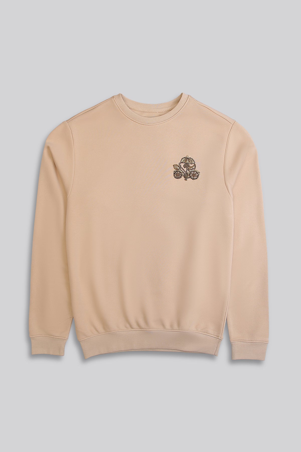 Embroidered Sweatshirt - Brackets Main image