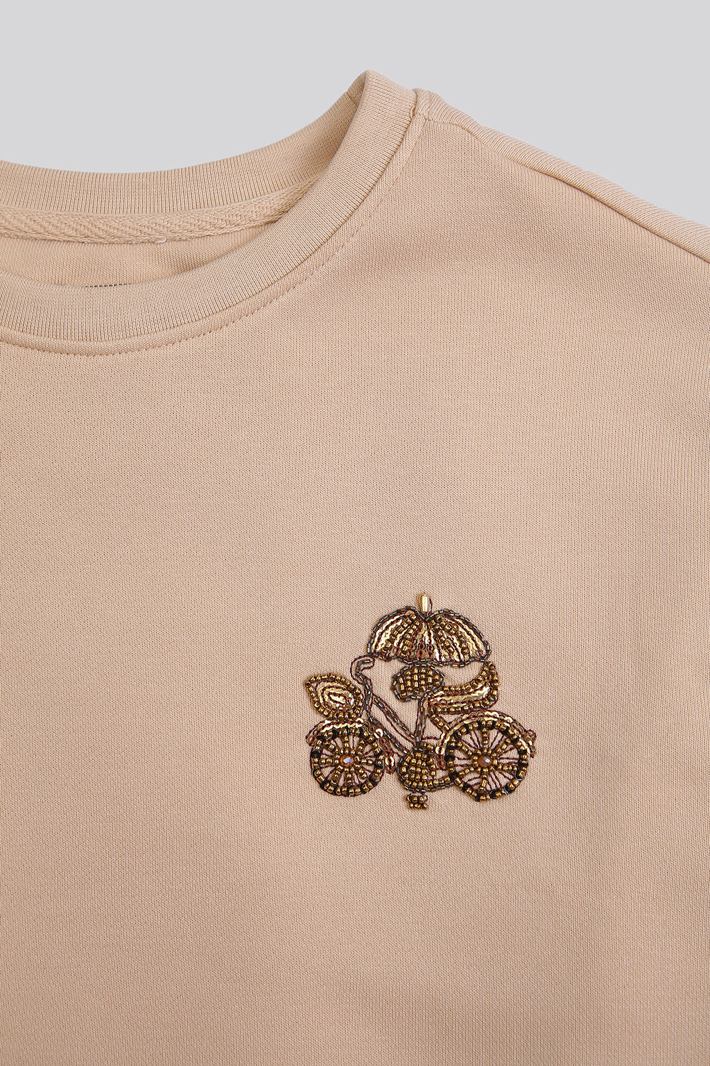 Embroidered Sweatshirt - Brackets