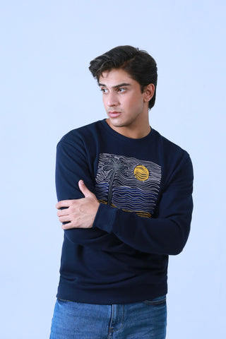 Embroidered Sweatshirt - Brackets
