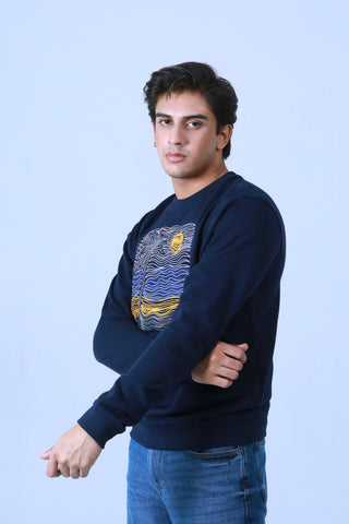 Embroidered Sweatshirt - Brackets