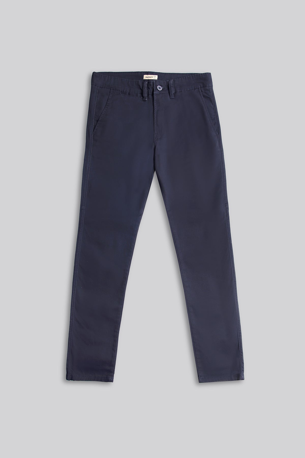 Straight Slim Fit Chinos - Brackets Main image