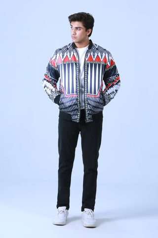 REVERSIBLE JACKET WITH SUBLIMATION PRINT - Brackets