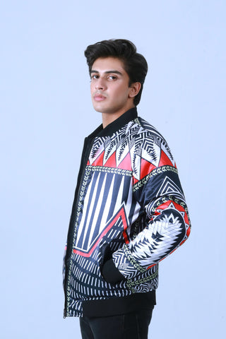 REVERSIBLE JACKET WITH SUBLIMATION PRINT - Brackets