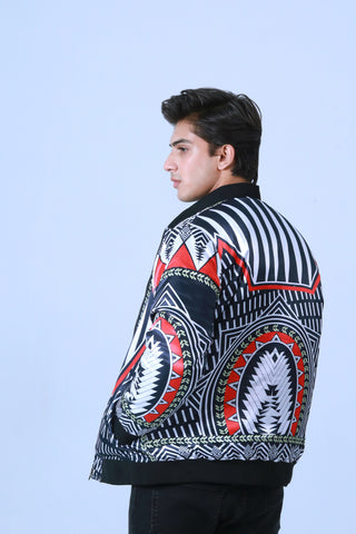 REVERSIBLE JACKET WITH SUBLIMATION PRINT - Brackets