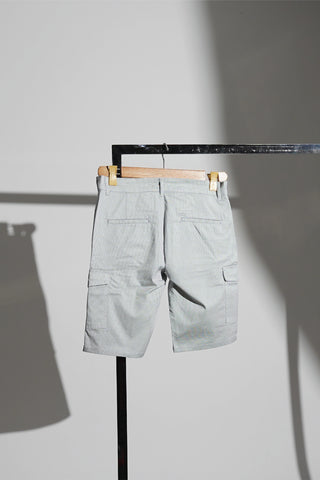 TWILL SHORTS IN WHITE - Brackets