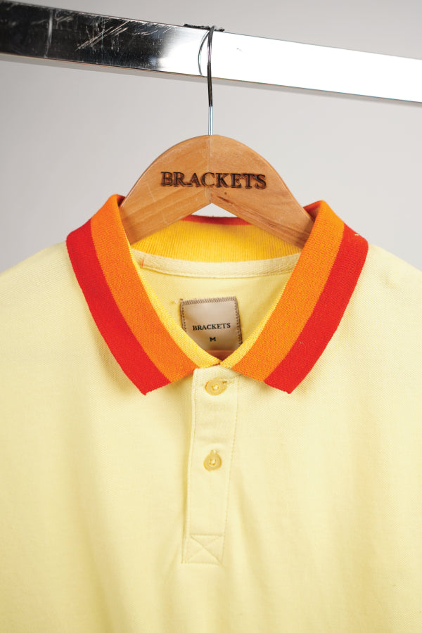 Polo Shirt With Sweater Knit Detailing Secondary image