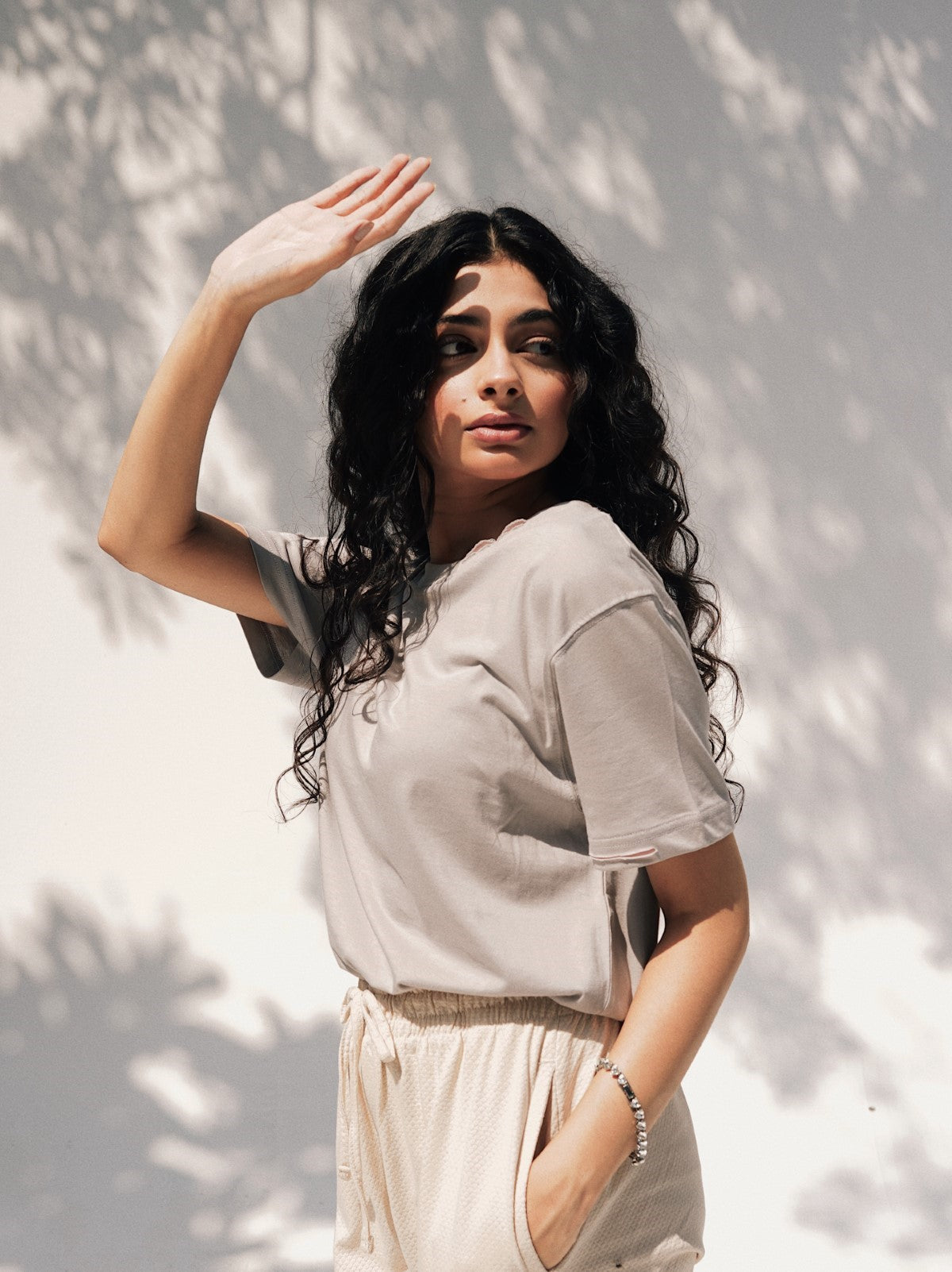 Round Neck T-Shirt - Brackets