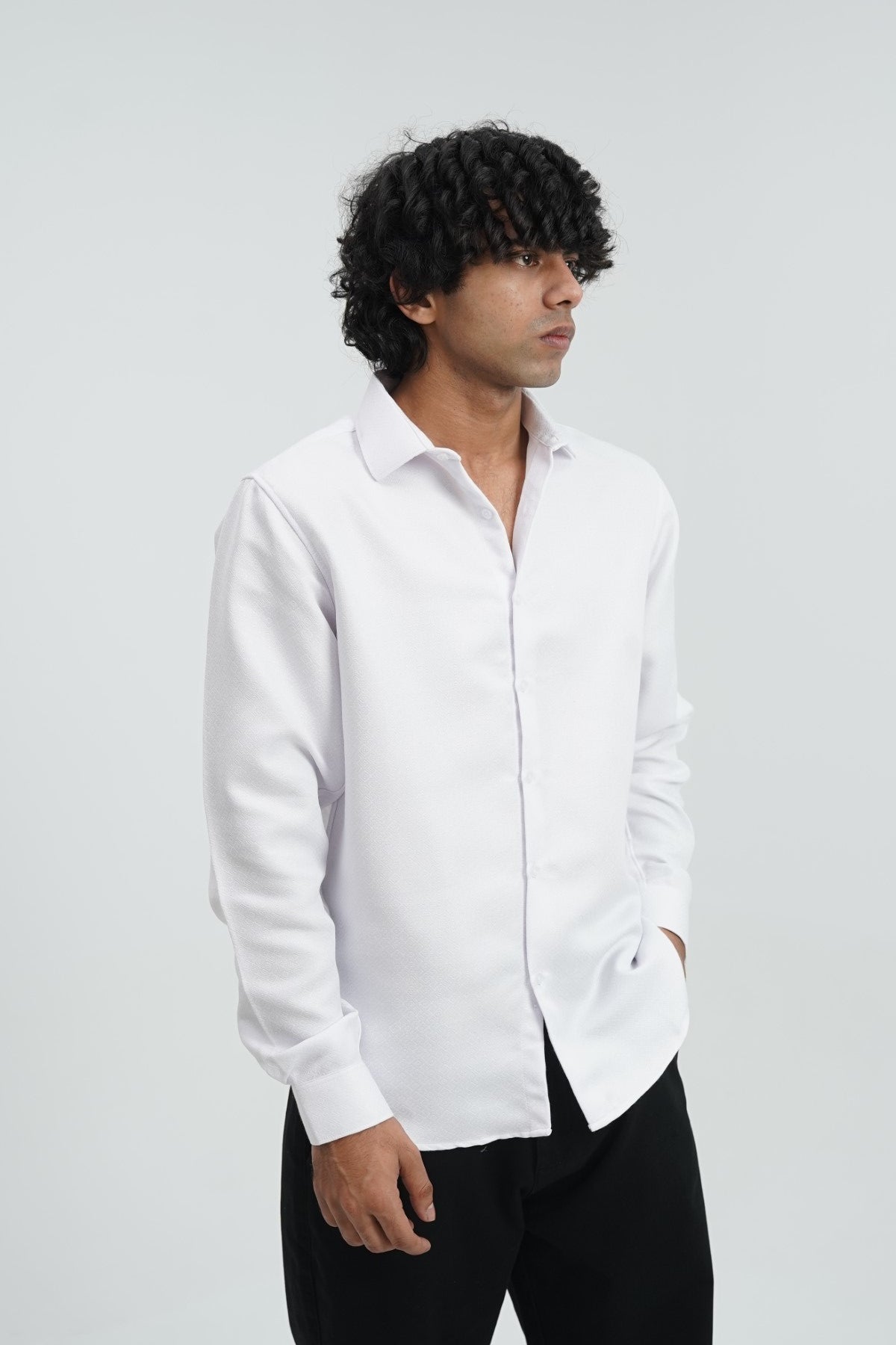 Casual Button-Down Shirt - Brackets Main image