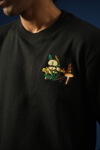 Embroidered Sweatshirt - Brackets