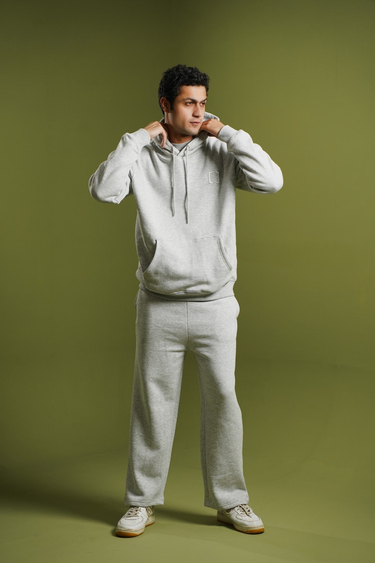 Embroidered Hoodie - Brackets