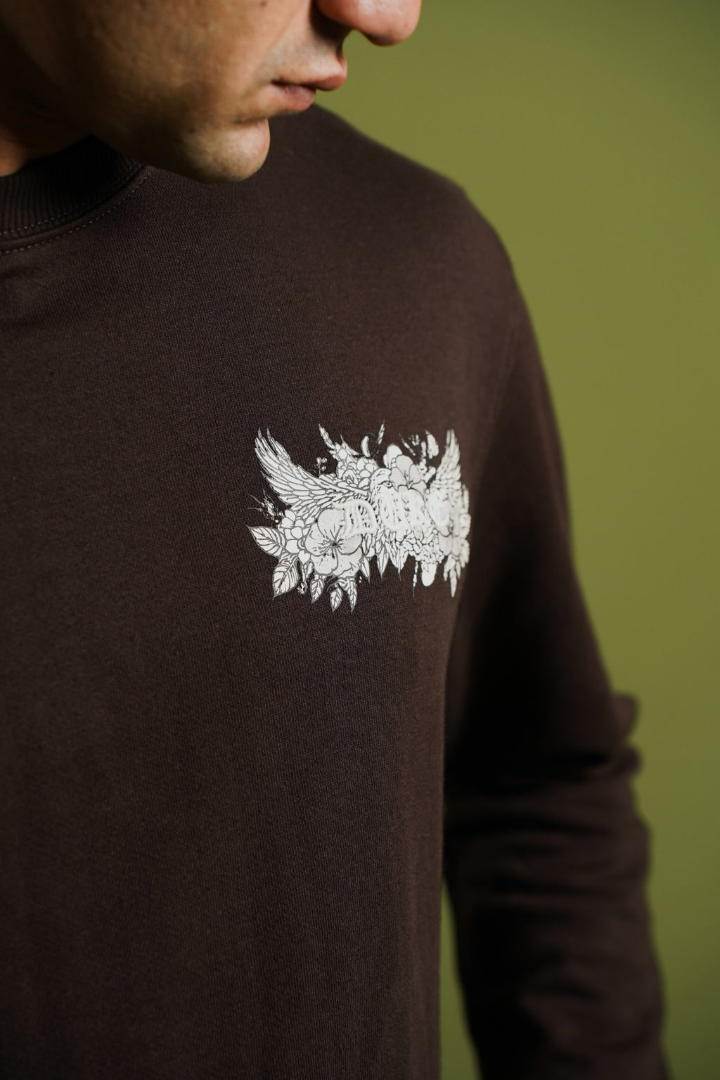 Embroidered Sweatshirt - Brackets