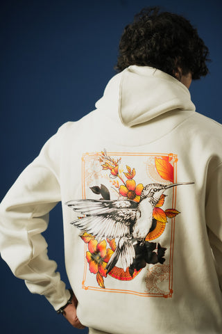 Hoodie With Digital Print - Brackets