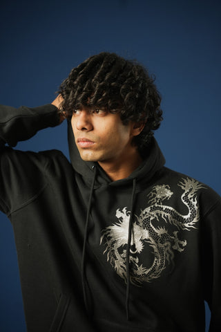 Embellished Hoodie - Brackets