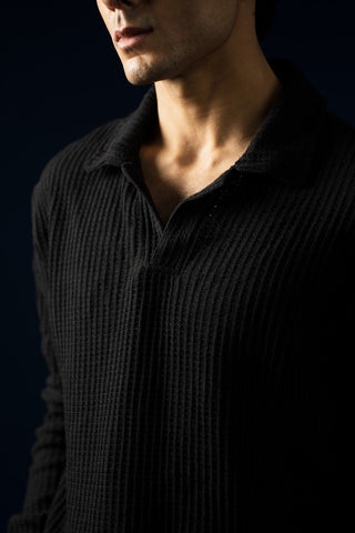 V-NECK SWEATER - Brackets