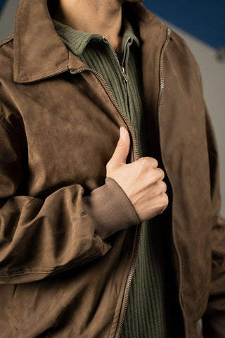 FAUX LEATHER JACKET - Brackets